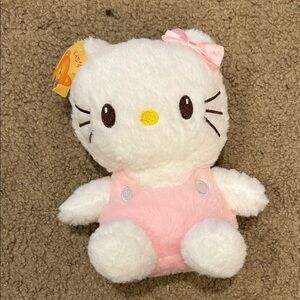 Hello Kitty White and Pink Stuffed Animal